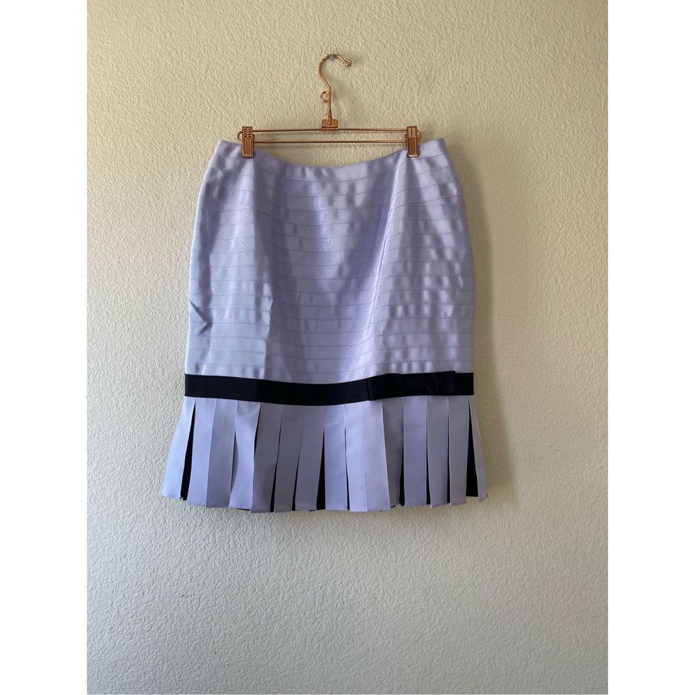 NWT Carlisle ribbon‎ skirt with bow size 12